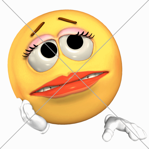 emoji Sad Smiley Girl