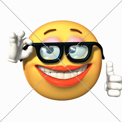 emoji Smiley And Glasses